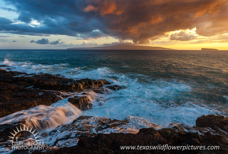 Molokini Sunset - Maui Hawaii Sunset by Gary Regner