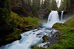 Sahalie Falls - Oregon Waterfall Landscape by Gary Regner